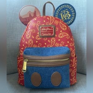 Disney Mickey Mouse Main Attraction Backpack Loungefly Thunder Mountain